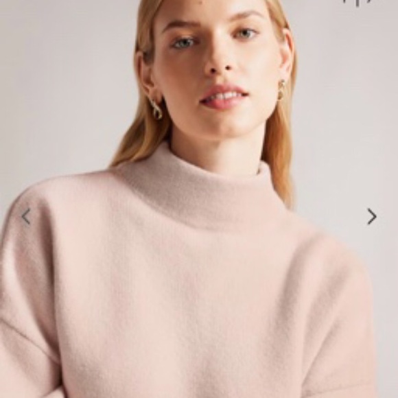 Ted Baker size 1 pale pink sweater - Picture 3 of 4